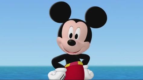 Mickey happily says: "Come on everybody! Let's hop aboard and save Captain Goofbeards island home!" in the Mickey Mouse Clubhouse movie: "Mickey's Pirate Adventure" Mickey Mouse Videos, Charlie Brown Movie, Miki Mouse, Mickey Clubhouse, Disney Mickey Mouse Clubhouse, Pirate Adventure, Lol Memes, Mickey Y Minnie, Mickey Mouse Clubhouse