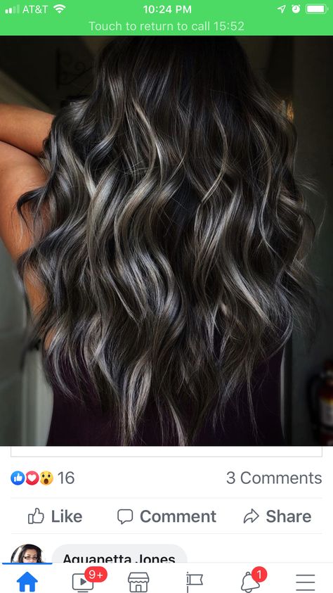 Hair Color For Dark Hair Going Grey, Smoky High Contrast Hair, Highlights To Hide Gray Hair Black Hair, Dark Brown Lowlights In Blonde Hair, Back Coverup Tattoos For Women, Hair Color To Hide Grey Hair Dark Brown, How To Hide Grays In Dark Hair, Fall Lowlights For Brunettes, Fall Color Hair Ideas