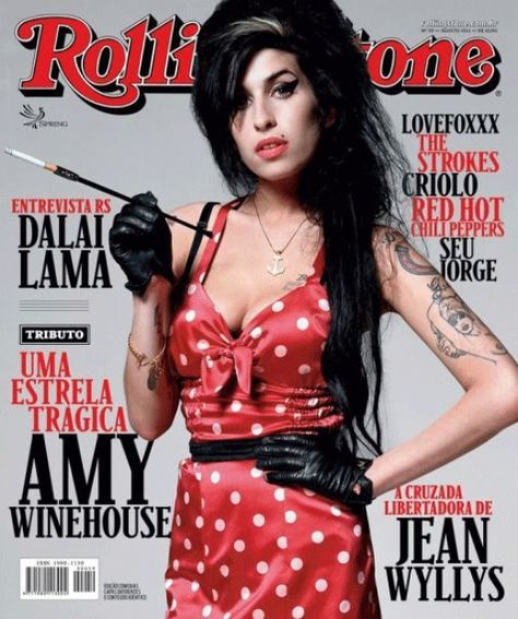 Amy Winehouse, Brazilian Rolling Stone cover Amy Wine, Rolling Stone Magazine Cover, Amy Winehouse Style, Amy W, Rolling Stone Magazine, Cover Picture, Rolling Stones Magazine, The Strokes, Rhythm And Blues