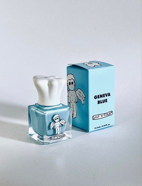 Golf Le Fleur Perfume, Tyler The Creator Nail Polish, Golf Le Fleur Nail Polish, Le Fleur Aesthetic, Tyler The Creator Nails, Le Fluer, Aesthetic Items, Cosmetic Package, 2024 Wishlist