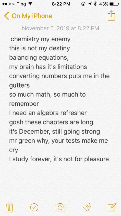 Expressing my feelings about chemistry. Man that class is hard Quotes On Chemistry, Chemistry Bio Instagram, Funny Poetry English, Organic Chemistry Captions, Organic Chemistry Snap, Chemistry Motivational Quotes, Chemistry Captions For Instagram, Quotes About Chemistry, Science Captions