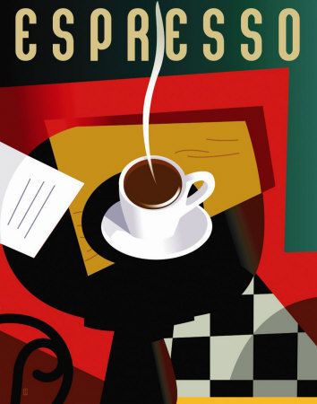 Espresso Truffles, Vintage Advertising Posters, Deco Poster, Soyut Sanat Tabloları, Coffee Poster, Art Deco Posters, A Cup Of Coffee, Advertising Poster, E Card