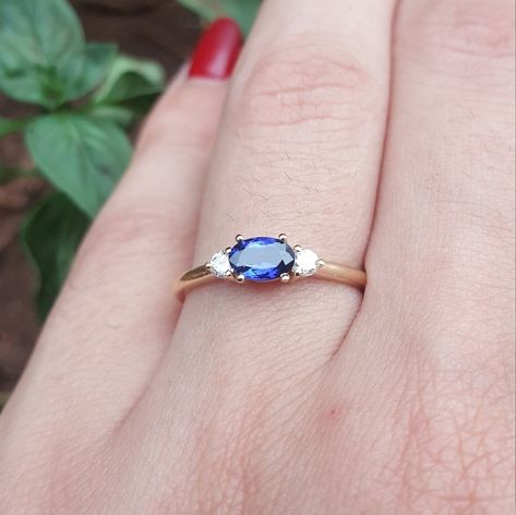 Sapphire And Diamond Engagement Ring, Blue Sapphire Engagement Ring, Clean Origin, Jewelry Advice, Types Of Diamonds, Sapphire Engagement Ring Blue, Sapphire Engagement Ring, Diamonds And Gold, Bar Bracelets