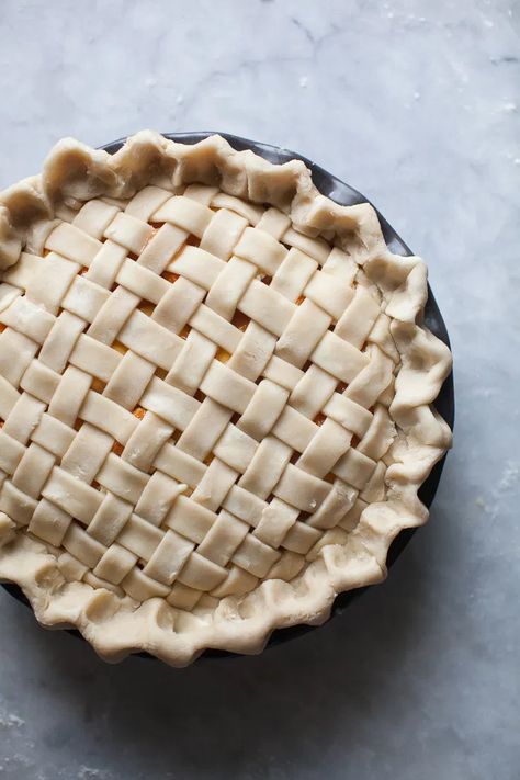 How to Make Pie Crust | ZoëBakes | eat dessert first TRY THIS ONE Lattice Pie Crust Recipe, Zoe Francois, Edd Kimber, Lattice Pie Crust, Triple Berry Pie, Plum Pie, All Butter Pie Crust, Pie Dough Recipe, Blackberry Pie