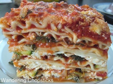 Vegetarian Lasagna Broccoli Kale Zucchini Broccoli Lasagna Recipe, Broccoli Lasagna, Vietnamese Food Recipes, Eggplant Lasagna, Veggie Lasagna, Vegetarian Lasagna, Vegetarian Entrees, Vietnamese Food, Lasagna Recipe