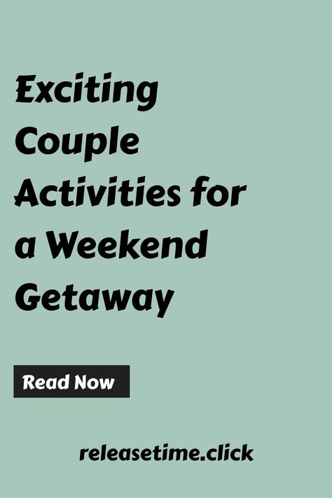 Spending quality‌ time together is essential for any relationship,​ and what better way to ⁤do that​ than by ⁣planning ⁢fun ​and romantic weekend ​activities⁣ Couples Spa Day, Activities For Couples, Couples Spa, Bookstore Cafe, Couple Activities, Movie Snacks, Weekend Activities, Ways To Show Love, Romantic Weekend