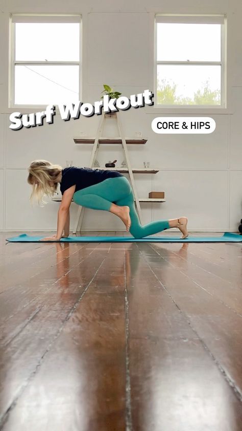 women_soulful_surf on Instagram: What do you do when you can’t surf? What about working on your surf fitness 💪🏼🔥😁 . These are 3 simple exercises that target your core and… Yoga For Surfers, Surf Fitness, Surfing Workout, Become Stronger, Building Strength, Simple Exercises, Learn To Surf, Save For Later, Surfs Up