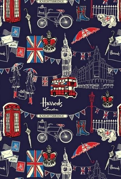 Harrods Whats Wallpaper, British Things, Harrods London, London Baby, London Town, London Calling, London Love, British Isles, Union Jack