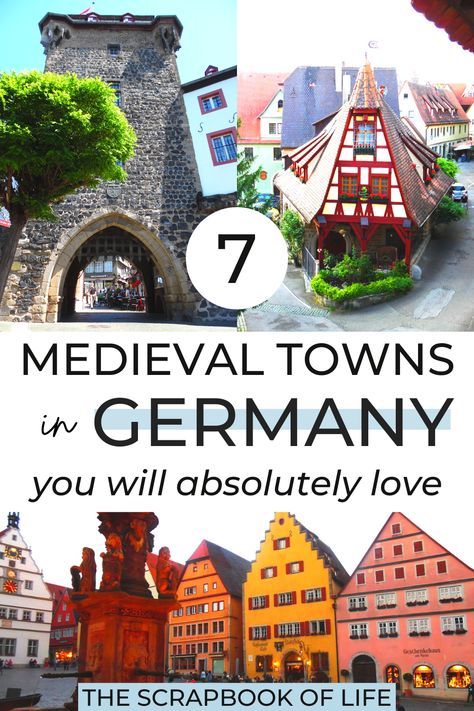 Southern Germany Travel, Germany Travel Photography, Best Hikes In Germany, Germany In Winter, Medieval German Town, Germany Fairy Tale Towns, Medieval Germany, Germany Old Town, Trip To Germany