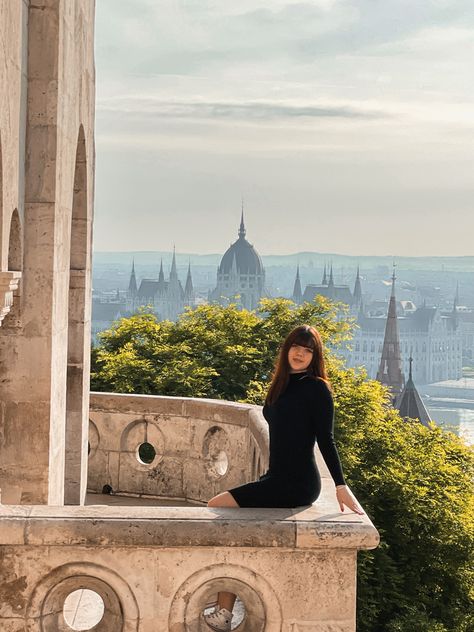 Fisherman's Bastion Budapest Fisherman’s Bastion Budapest, Fisherman Bastion Budapest, Budapest Pictures, Budapest Outfit, Budapest Photo Ideas, Budapest Hungary Aesthetic, Budapest Winter, Budapest Vacation, Budapest Aesthetic