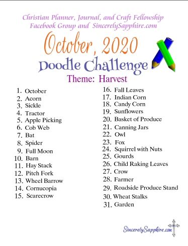 October 2020 Doodle challenge click here for PDF Doodling Challenge, Doodle Challenge, 30 Day Art Challenge, 30 Day Drawing Challenge, Drawing Doodles, Christian Planner, Your Drawing, Drawing Prompt, Bible Art Journaling