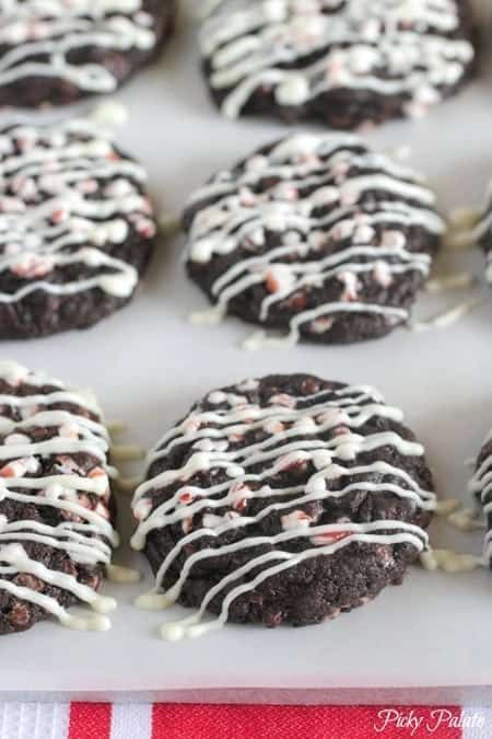 Best Chocolate Cookie Recipe, Candy Cane Cookie Recipe, Candy Cane Cookie, Crunch Cookies, Peppermint Recipes, Picky Palate, Cookie Exchange Recipes, Christmas Shortbread, Candy Cane Cookies