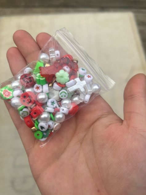 This 🎄CHRISTMAS 🎄 bead confetti consist of different types of shaped beads to make bracelets, necklaces, and many more. Anything you come up with! The bead confetti baggies will come with its own 30 inch string. scoops are each 1 tsp. ⚫️ Shipping info  I usually ship them the day purchased but now i ship your order the next day! If you have a problem with something or anything questions about something else, please feel free to email me or send me a message! Dna Beads, Bead Confetti, Beads To Make Bracelets, Bracelet Business, Confetti Bags, Pumpkin Bead, Halloween Candy Bags, Make Bracelets, Christmas Bead