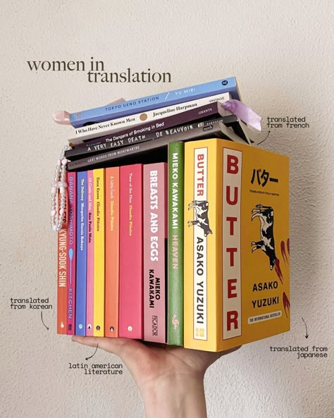 women in translation 💞 happy women in translation month! to celebrate one of the best months in literature, here are a few recommendations of my favorite translated works. (i’m still currently reading “time of the flies,” but loving every minute of it - thank you @charcopress i get a lot of questions about where to start with translated literature, or people saying, “i’m not sure if it’s for me.” honestly, i don’t know how to answer that. english is not my first language; i basically grew... Book Questions To Ask, English Books To Read, Translation Aesthetic, Book Content, Aesthetics List, Unread Books, Inspirational Books To Read, Literature Books, Recommended Books To Read