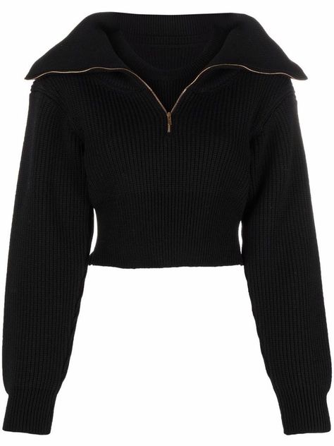 Wool Sweaters Womens, Long Sleeve Jumper, Givenchy Women, 가을 패션, Dream Clothes, Style Outfits, Wool Sweater, Black Wool, Pretty Outfits