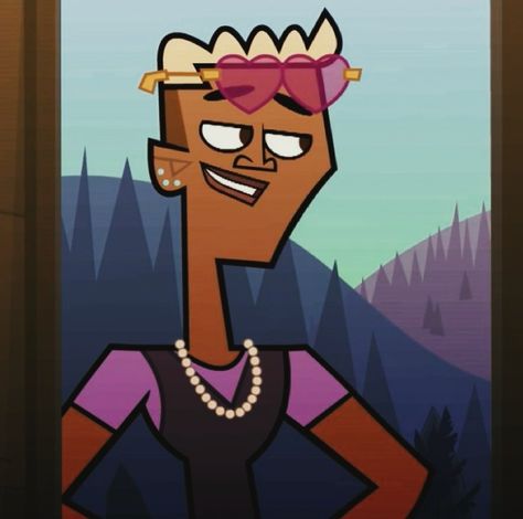 I LOVE HIM SM Bowie Total Drama Pfp, Bowie Total Drama, Drama Icon, Drama Tv Series, 1000 Followers, Drama Memes, Drama Total, Cartoon Character Pictures, Drama Island