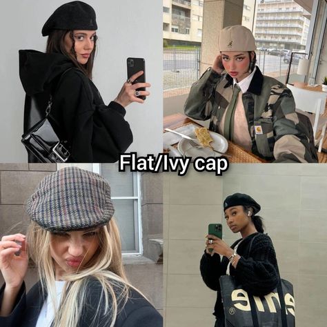 Which One do you wear?? #hatcap #hat #christianveiling #hijabi #cowboy #boonie #bucket #beanie #headband #bandana #triangleheadscarf #flativycap #beret #breton #stawhat #boater #durag #foryoupage #foryou Christian Veils, Ivy Cap, Headband Bandana, Head Scarf, Cowboy, Outfit Inspo, How To Wear, Quick Saves