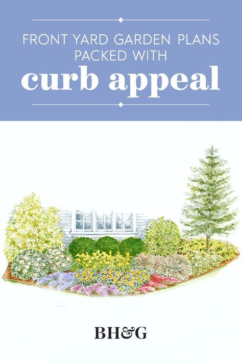 3 Season Landscape Design, Three Season Garden Plans, Front Yard Garden Plan, Landscaping In Front Of Bay Window, Four Season Garden Plan, Foundation Garden Ideas, Ohio Landscaping Ideas Front Yards, Under Window Flower Bed, How To Arrange Plants In Garden