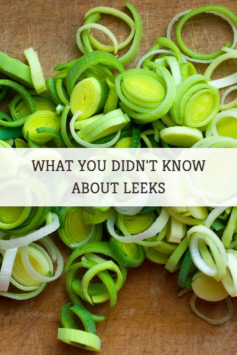 Health Benefits Of Leeks, Stir Fry With Leeks, Cooking With Leeks, Healthy Leek Soup, Benefits Of Leeks, How To Cook Leeks Recipes, Leek Benefits, What To Make With Leeks, Leek Salad Recipes