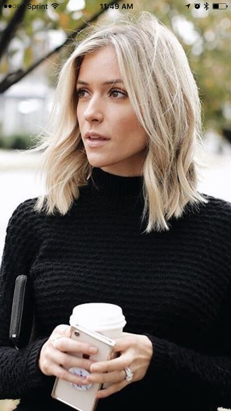 Collarbone Length Hairstyles, Kristin Cavallari Hair, Neck Length Hair, Collarbone Length Hair, Medium Length Blonde Hair, Blonde Ambition, Balayage Blond, Blonde Bob Hairstyles, Hairstyles 2024