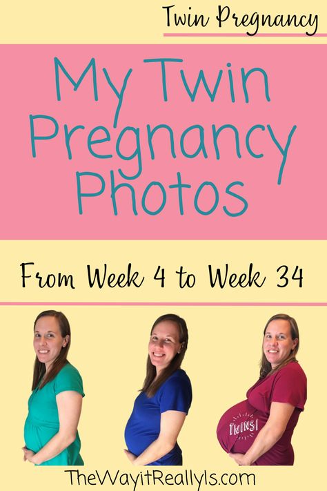 Curious to see what a twin pregnancy belly looks like at time goes on? Below are my twin pregnancy photos from week 4 when I found out I was pregnant to week 34 which is the last time I took a picture before delivering at 36 weeks. Pregnancy Progression Photos, Weekly Baby Bump Pictures, Pregnancy Bump Photos, Twin Pregnancy Symptoms, Twin Belly, Twin Pregnancy Belly, Triplets Pregnancy, 22 Weeks Pregnant, 24 Weeks Pregnant