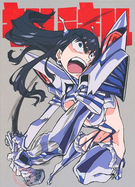 Kill La Kill, An Anime, Anime Character, On Twitter, Twitter, Anime, Hair, Blue, Black