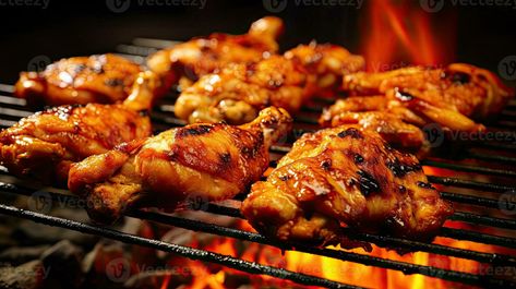 Grilled Chicken Wings, Grill Grates, Heart With Arrow, Grilled Chicken, Chicken Wings, Food Animals, Grilling, Chicken