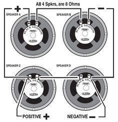 Speaker Wiring Diagram, Wiring Speakers, Subwoofer Wiring, Diy Bluetooth Speaker, Accessoires 4x4, Speaker Cab, Custom Car Audio, Guitar Speaker, Speaker Plans