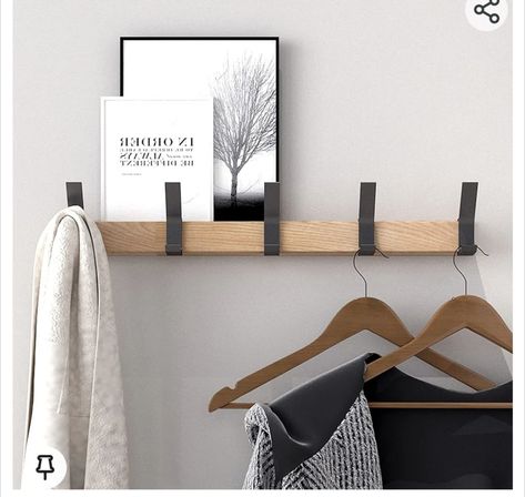 Modern Coat Hooks, Entryway Coat Hooks, Wooden Coat Hooks, Coat And Hat Rack, Coat Hooks Wall Mounted, Coat Rack Hooks, Coat Hooks On Wall, Modern Coat Rack, Coat Rack Shelf