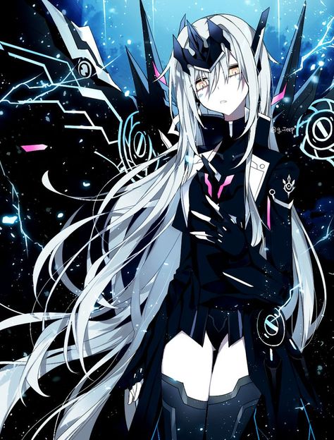 Elsword Eve, Elsword Game, Elsword Anime, Sci Fi Anime, Elsword, Mecha Anime, Cyberpunk Art, Anime Figures, White Hair