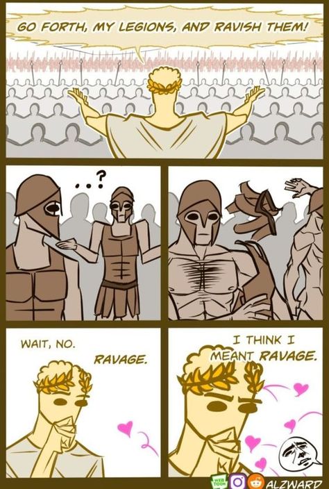 Greek Mythology Humor, Dnd Funny, Online Comics, Funny Comic Strips, Bd Comics, Mini Comic, Fun Comics, Cute Comics, Really Funny Pictures