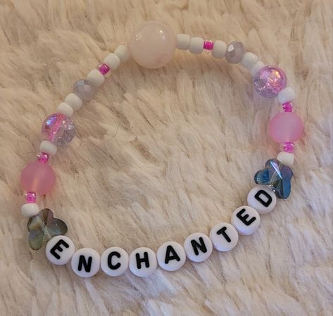 Taylor Swift Enchanted Friendship Bracelet Enchanted Bracelet Taylor Swift, Enchanted Taylor Swift, Taylor Bracelet, Taylor Swift Friendship Bracelet, Taylor Swift Enchanted, Eras Bracelets, Taylor Merch, Bracelet Business, Swift Bracelets