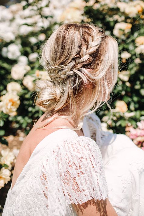 Boho Wedding Braid, Bohemian Updo Hairstyles, Wedding Hairstyles And Makeup, Wedding Braids, Boho Wedding Hair, Editorial Hair, Bohemian Hairstyles, Wedding Boho, Wedding Updo