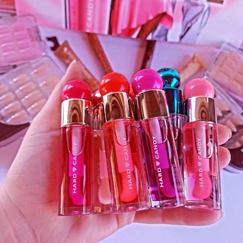 Lip Gloss Collection Aesthetic, Lip Repair, Walmart Beauty Products, Parfum Victoria's Secret, Hard Candy Makeup, Makeup Display, Lip Oils, Candy Lips, Best Lip Gloss