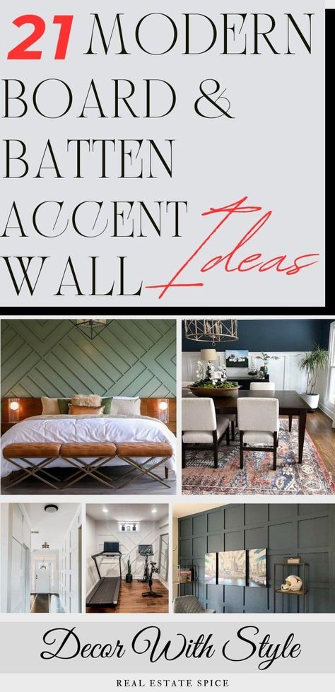 Wall Wainscoting Ideas, Modern Board And Batten Wall, Wainscoting Ideas Bedroom, Board And Batten Wall Ideas, Batten Wall Ideas, Modern Board And Batten, Wall Paneling Ideas Living Room, Modern Wainscoting Ideas, Modern Accent Wall