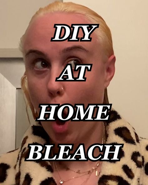 Nifty - I Tried To Bleach My Hair At Home At Home Hair Bleaching, Bleach My Hair At Home, Home Bleaching Hair Diy, How To Bleach Your Hair At Home, How To Bleach Hair At Home, How To Keep Bleached Hair Healthy, Best Home Hair Bleach Kit, Bleaching Hair At Home, Bleaching Your Hair