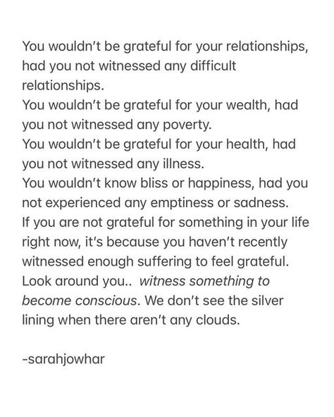 Sarah Jowhar on Instagram: "We always seem to forget how much we have to be grateful for. We tend to lose our blessings very quickly if we don’t take time to appreciate them. This is why we need to remind ourselves, and practice gratitude like it’s an important daily ritual. We should take the time to learn, reflect and observe our surroundings, and actively seek things to be grateful for. ANYTHING negative you observe can be transformed into an expression of gratitude. Abu Hurayrah (may Allah Things To Be Grateful For, Difficult Relationship, Mind Palace, Healing Therapy, Grateful For You, Daily Ritual, Be Grateful, Practice Gratitude, Take Time