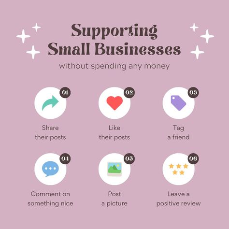 Ways to support small businesses WITHOUT spending any money. Firstly let me say that this these ways of support can mean more to small business than actually placing an order so never under value giving someone a like a share or a comment because this helps to push their content out in front of more people who maybe are in a position to buy obviously with the economy the way it is it’s not always possible for people to money right now - [ ] Share posts - [ ] Tag People - [ ] Like posts - [ ... Ways To Support Small Business, Support A Small Business, Esthetician Room Decor, Small Business Instagram, Esthetician Room, Business Instagram, Small Business Success, Big Dreams, Business Support