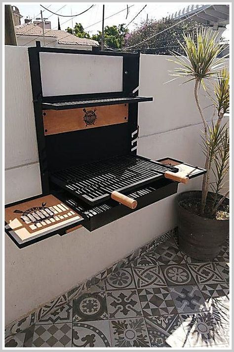 Outdoor Electric Grills - My Gosh! I love them - Visit to See More TODAY! Outdoor Grill Island, Barbecue Outdoor, Outdoor Smoker, Outdoor Bbq Area, Barbecue Design, Outdoor Bbq Grill, Bbq Grill Design, Outdoor Barbecue, Bbq Area