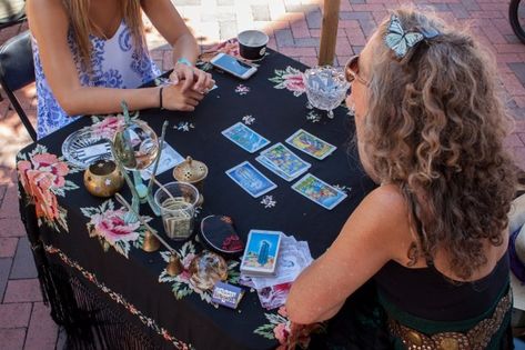 Tarot Vendor Booth, Vendor Booth, Tarot Reader, Tarot Readers, Booth Design, Tarot Reading, Career, Wedding Ideas, Design