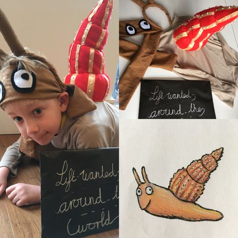 The snail and the whale costume. Axel Scheffler. Julia Donaldson. Snail And The Whale Costume, Book Week 2022, The Snail And The Whale, Whale Costume, Julia Donaldson Books, Book Week Costume Ideas, Squirrel Costume, Book Day Ideas, World Book Day Ideas