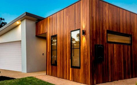 What's the Cheapest Wood Siding? 6 Wood Materials Compared Composite Wood Siding, Oak Hardwood Floors Colors, Exterior Wood Trim, Cement Board Siding, Fibre Cement Cladding, Fiber Cement Board, Led Exterior Lighting, Cement Board, Fiber Cement Siding