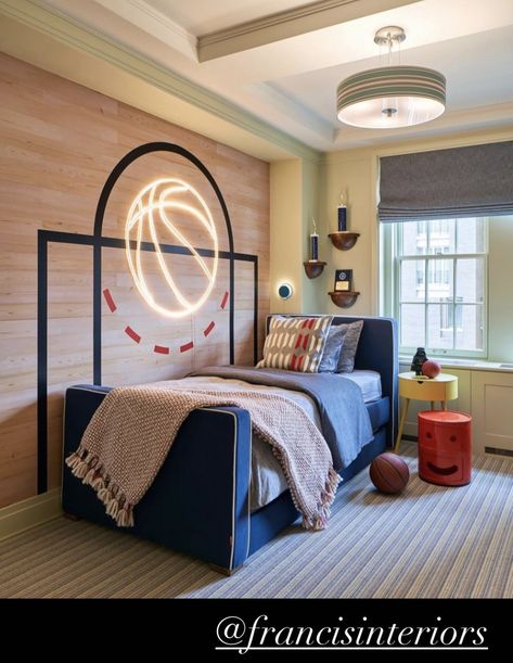 Basketball Bedroom Ideas, Basketball Themed Room, Stand Decoration Ideas, Boys Basketball Room, Unique Tv Stand, Boys Basketball Bedroom, Basketball Themed Bedroom, Basketball Theme Room, Basketball Room Decor