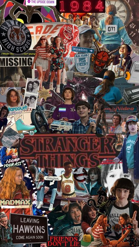 Where are my Stranger Things fans at 🤪 (please like this took me forever) #strangerthings #willbyers i Aesthetic Stranger Things Poster, Stranger Things Phone Background, Stanger Thing Wallpapers, Strenger Things Wallpapers, Stranger Things Wallpaper Aesthetic Lockscreen, Netflix Aesthetic Wallpaper, Wallpapers Stranger Things, Stranger Things Background, Stranger Things Collage