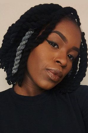 Remixed Bob     - 21 Beautiful Black Women Slaying In Yarn Twists, Braids and Locs Hair Yarn Braid, Yarn Braids Styles, Hair Yarn, Yarn Twist, Yarn Braids, Marley Hair, American Hairstyles, Twist Braid Hairstyles, African American Hairstyles