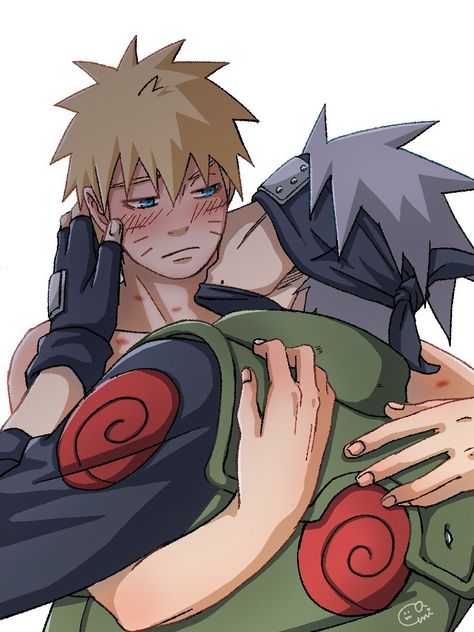 Kakashi X Naruto Kiss, Naruto Kiss, Kakashi X Naruto, Spiderman Pictures, Kakashi Hatake, Naruto Uzumaki, Spiderman, Naruto, Kiss