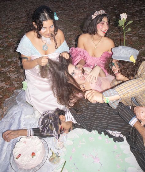 Tea Party Shoot, Galentines Shoot, Perfume Moodboard, Tea Party Photoshoot, Tea Party Pictures, Sleepover Aesthetic, Location Photoshoot, 20th Bday, Royal Tea Parties