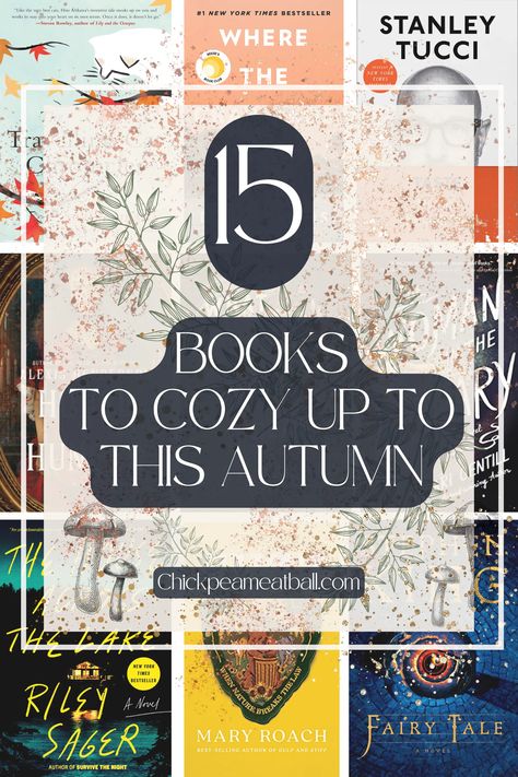 September Book Club Ideas, Cosy Autumn Books, Books That Feel Like Fall, Cozy Autumn Reads, Books To Read In September, November Book Club Ideas, Books To Read This Fall, Books For Fall Reading, Cozy Fall Books To Read