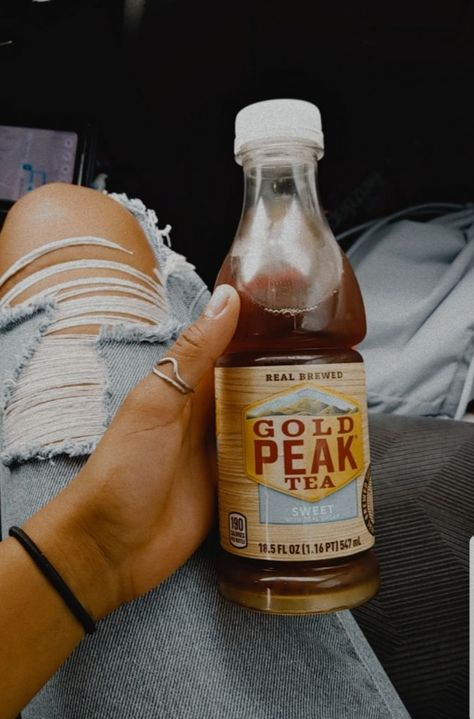 Sweet Tea Aesthetic, Gold Peak Sweet Tea, Tea Aesthetic, Gold Peak Tea, Sweet Tea, 2024 Vision, I Survived, Tea Bottle, Iced Tea