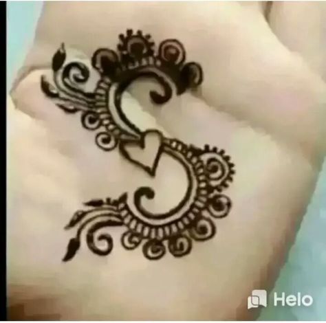 S Alphabet Mehndi Design, S Name Mehndi Design, Alphabet Mehendi Designs, A Letter Mehndi Design, S Letter Mehndi Design, S Letter Mehndi, Letter Mehndi Designs, Alphabet Mehndi, Hina Design